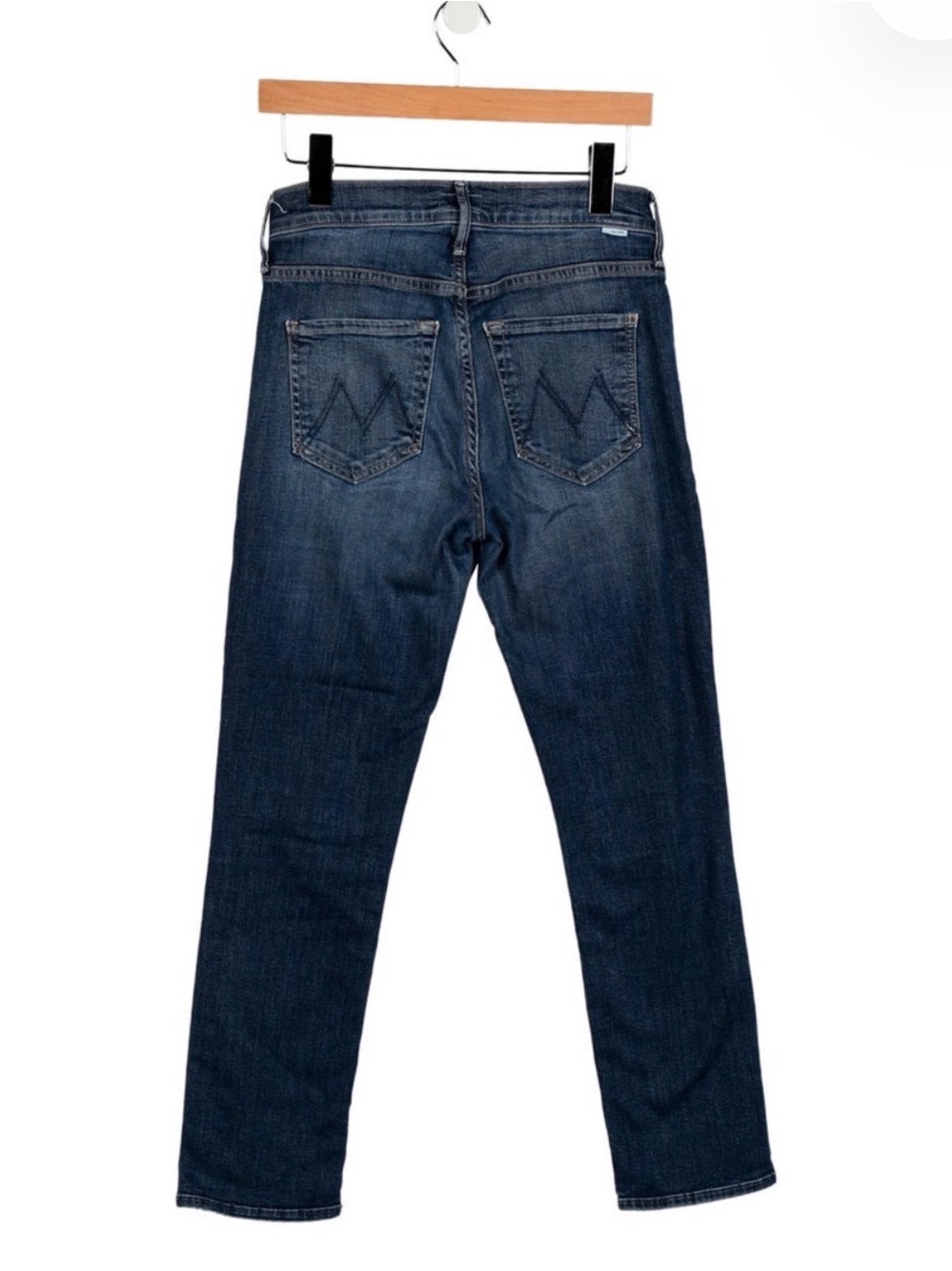 MOTHER Straight Leg Women’s Jeans in Dark Blue
